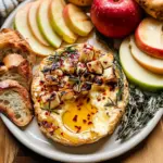 Gebackener Brie mit Knoblauch