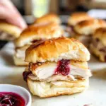 Havarti Cranberry Truthahn Slider