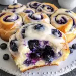 Schwedische Blaubeer Schnecken