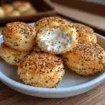 Hohe-Protein Bagel Bissen