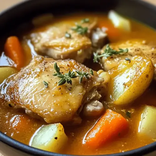 Langsamkochtopf Hühner-Eintopf