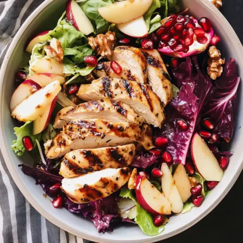 Balsamico Gegrillter Hähnchen Salat