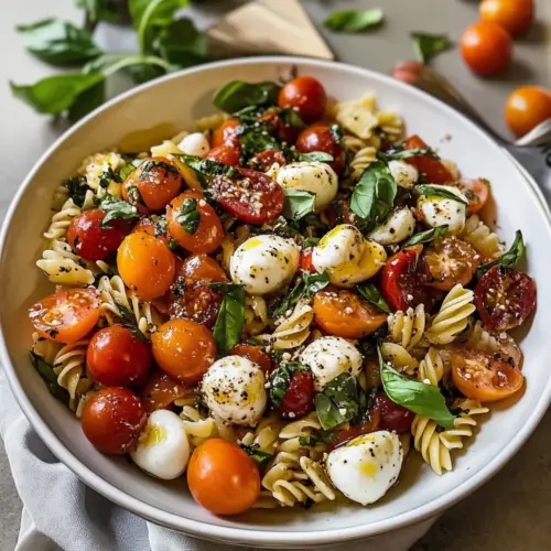 Bruschetta-Pasta-Salat