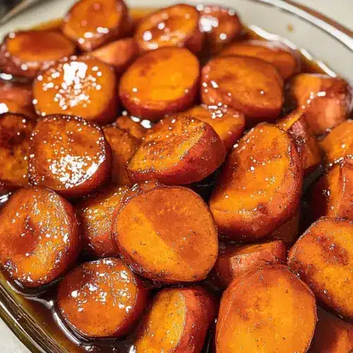 Glasierte Süßkartoffeln