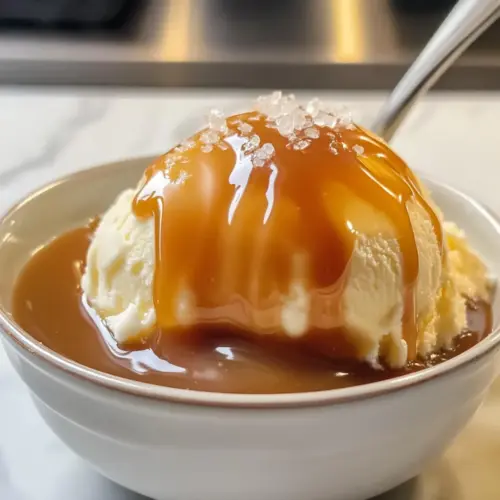 Gesalzene Karamellsauce