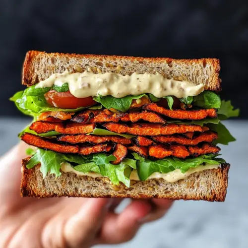 Veganer Karotten-BLT