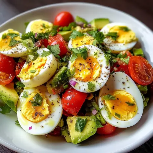 Eier Avocado Salat