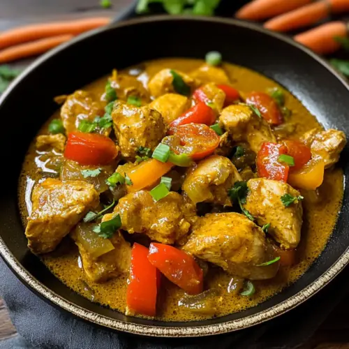 Jamaikanisches Curry-Hühnchen