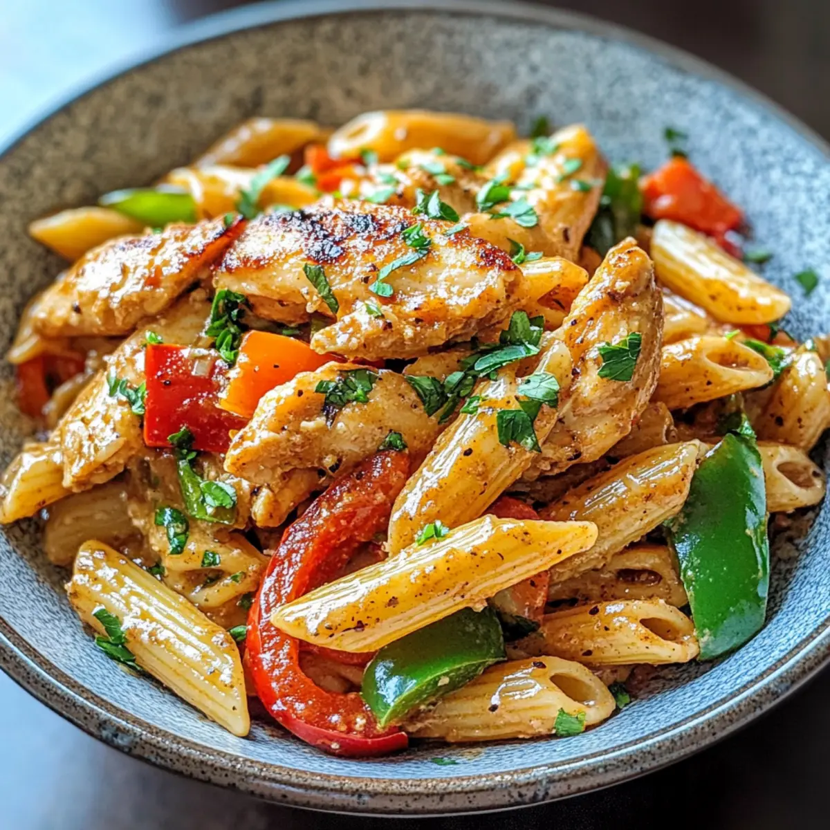 30-Minuten Würzige Hähnchen Chipotle Pasta