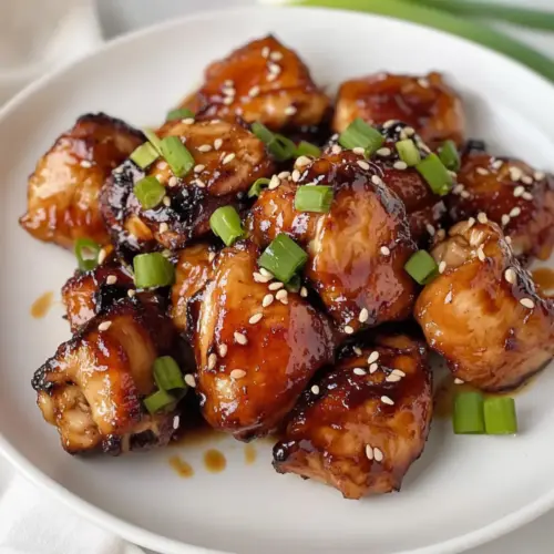 Luftfritteusen-Teriyaki-Hühnchen