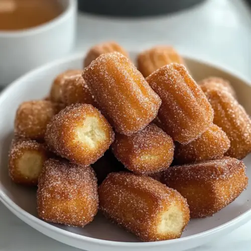 Gebackene Churro Bissen