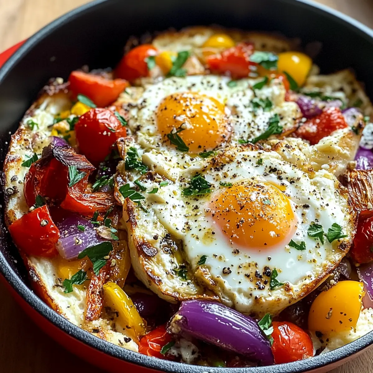 Überbackene Feta-Eier