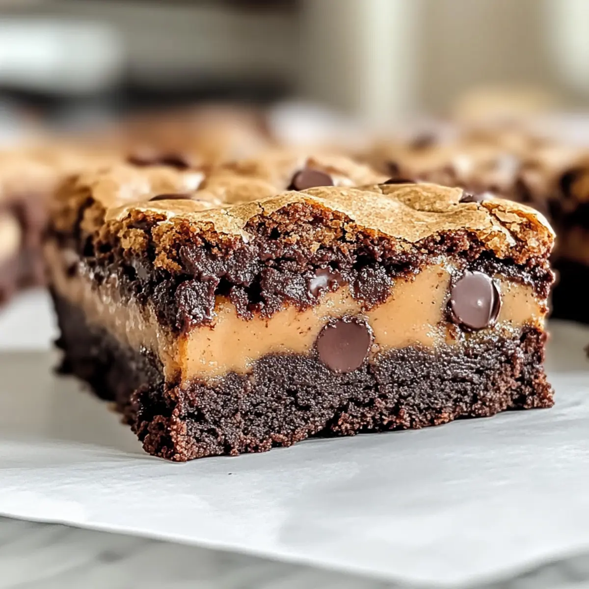 Braune Butter Brookies