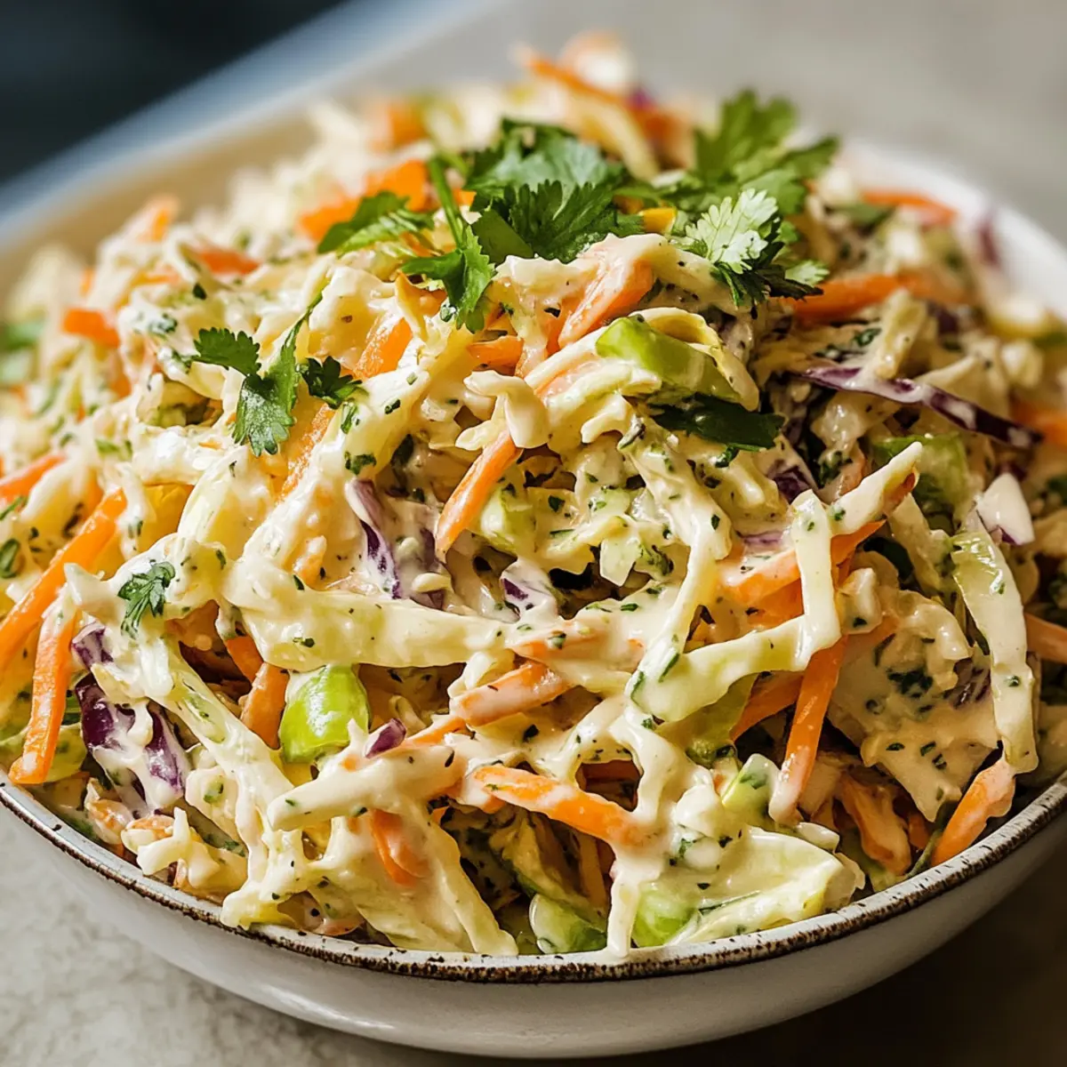 Koriander-Limetten-Krautsalat