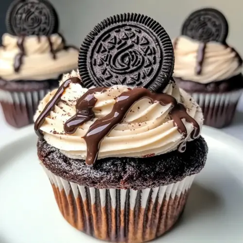 Kekse und Sahne Cupcakes