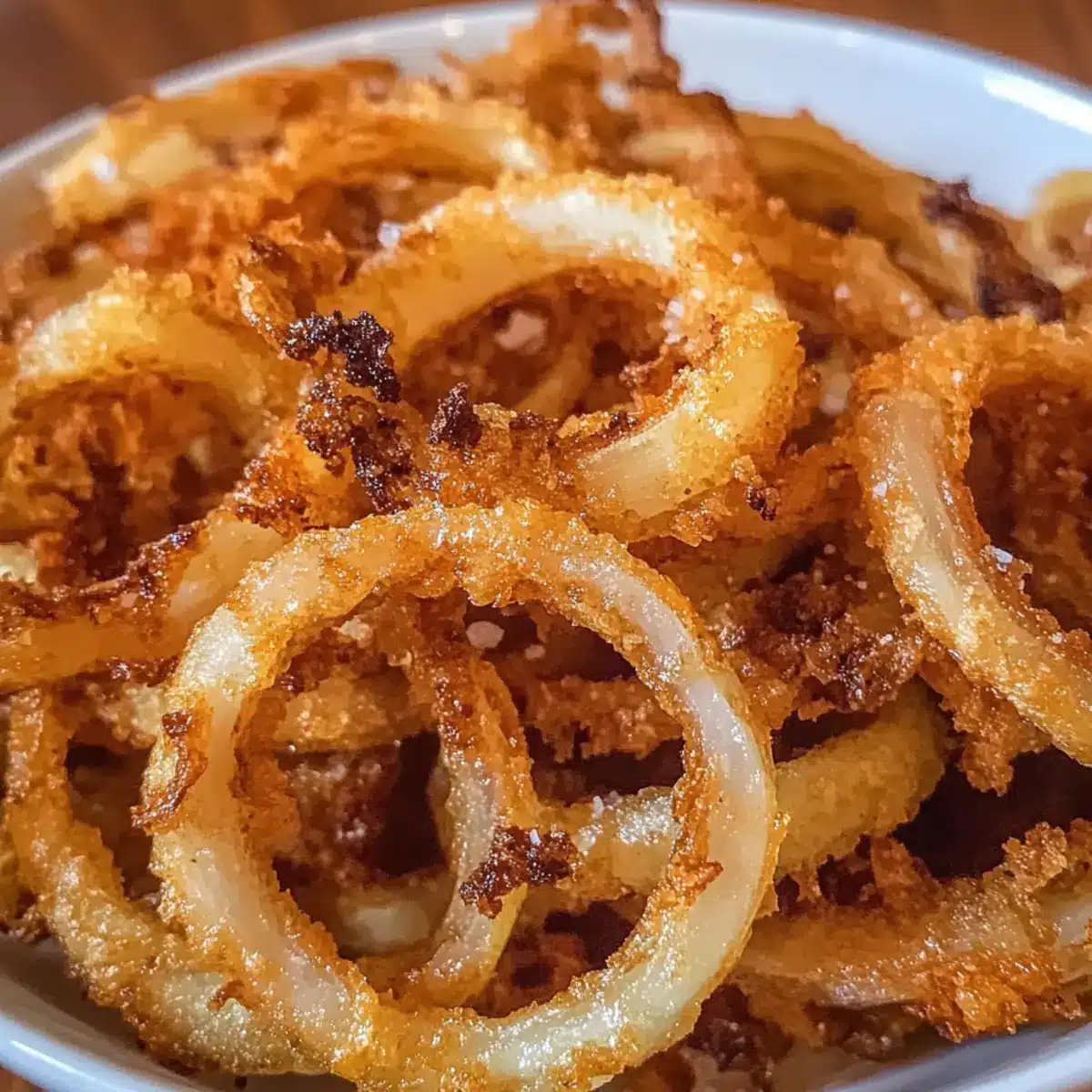 Crispy Onions knusprige Zwiebeln