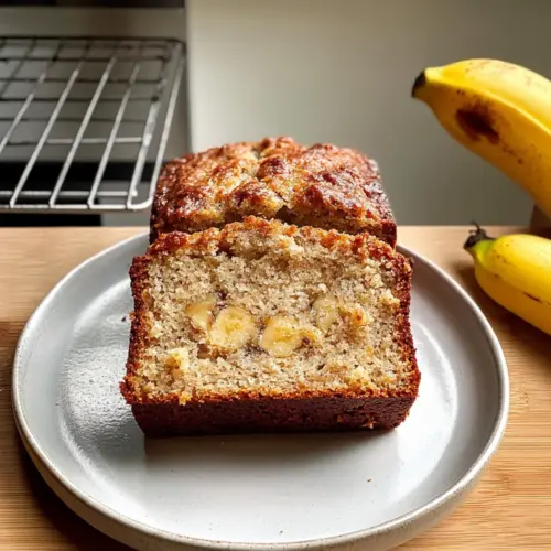 Leckeres Hüttenkäse-Bananenbrot