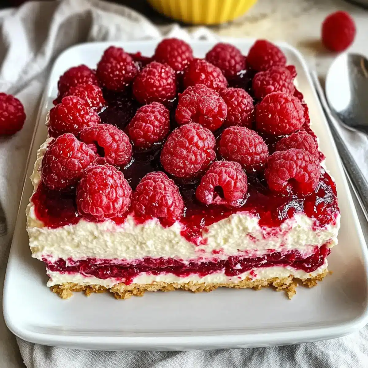 Frische Himbeer-Tiramisu