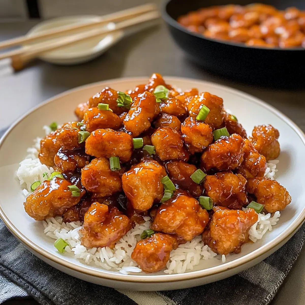 General Tso's Hähnchen