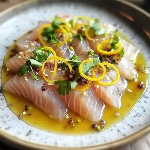 Hamachi Crudo