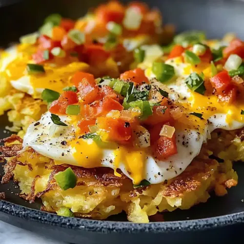 Röstkartoffeln mit Rührei