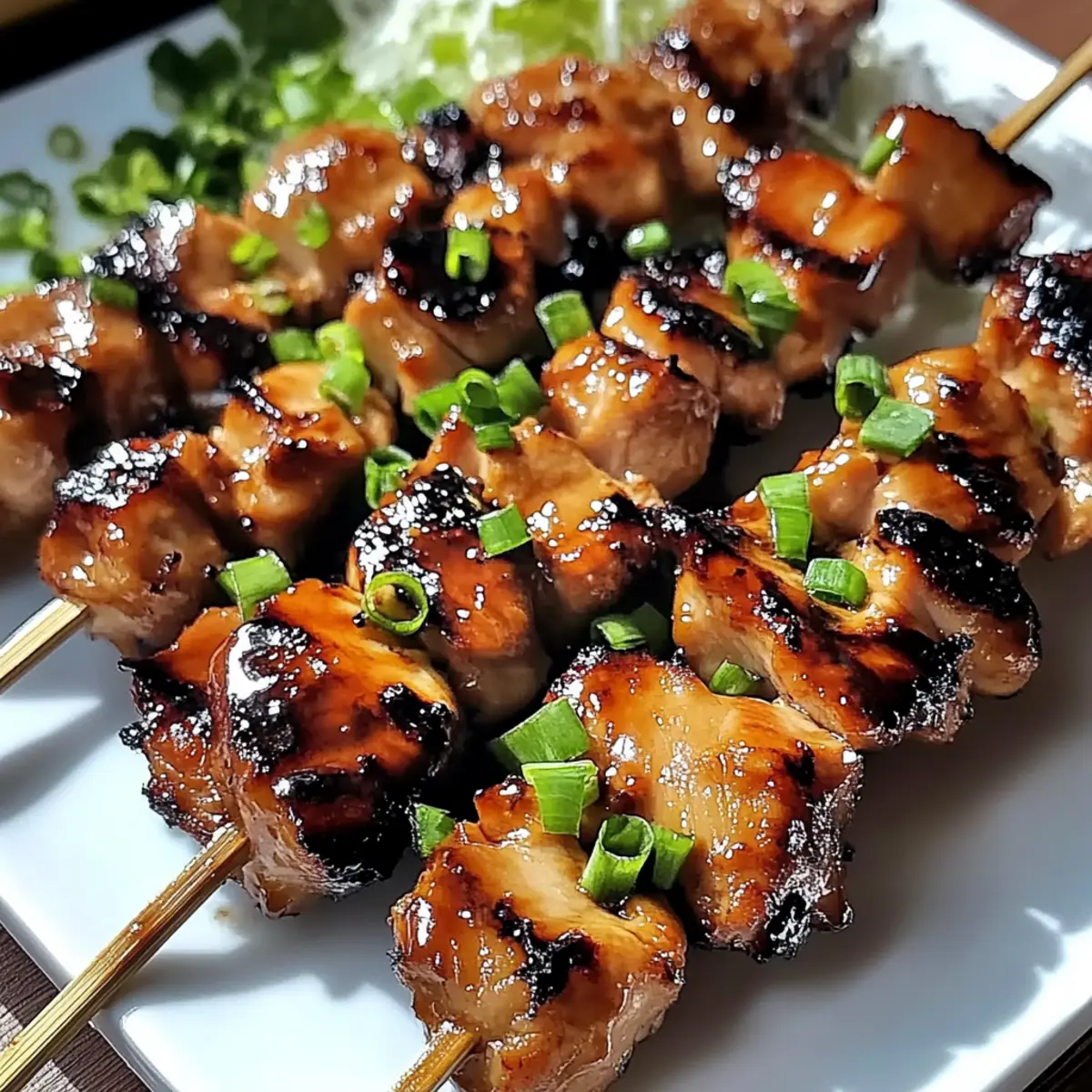 Hühnchen Yakitori