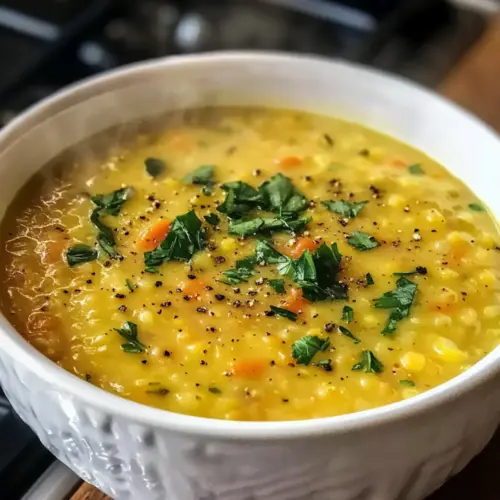 Zitronen-Linsen-Suppe