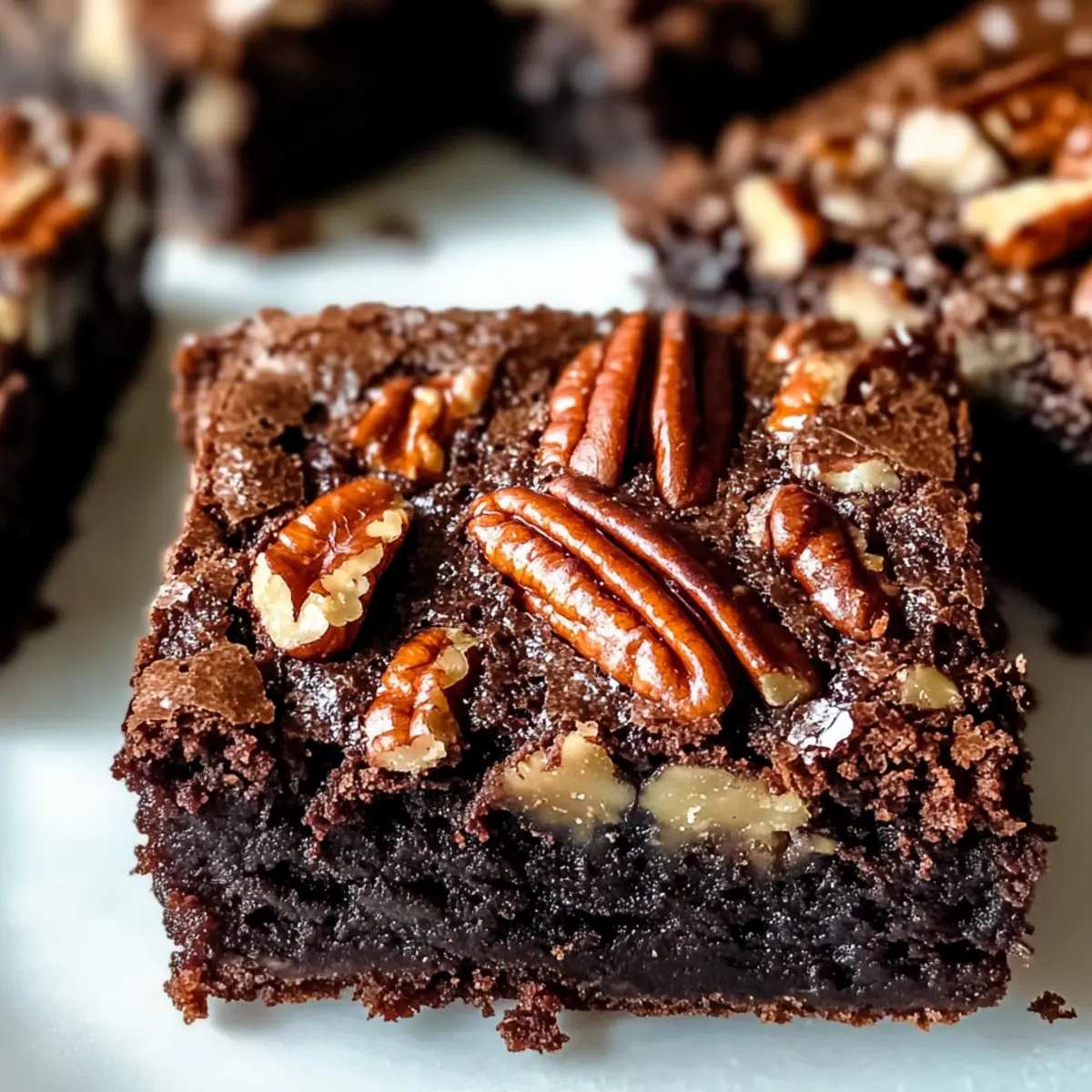 Gesalzene Pekannuss-Pie-Brownies