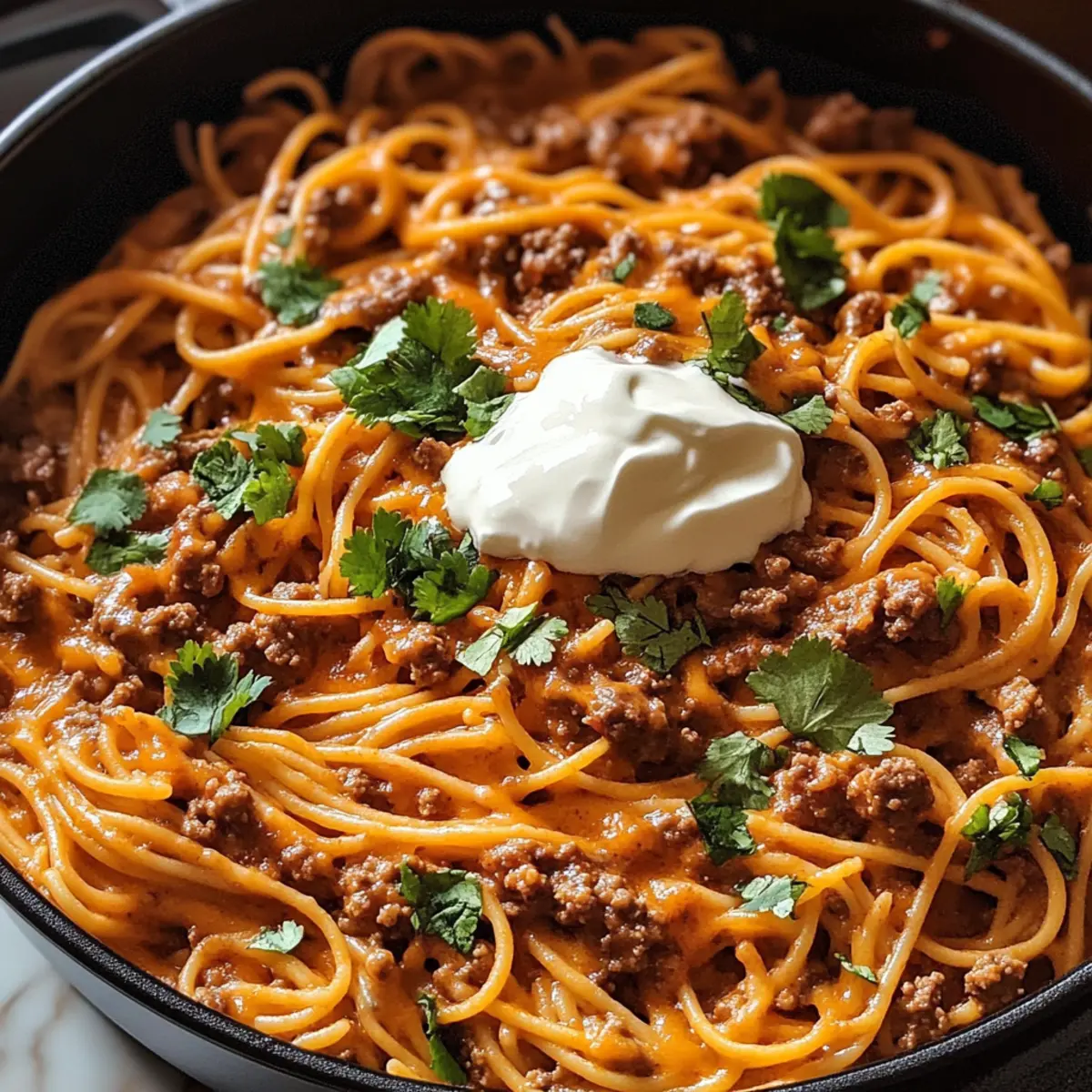 Taco Spaghetti