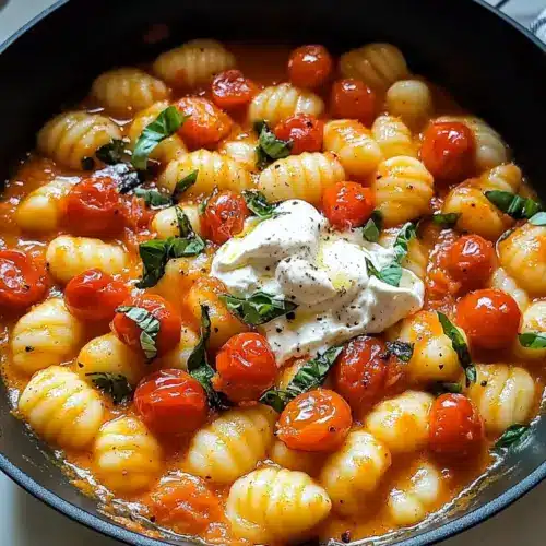 Tomaten-Gnocchi mit Burrata