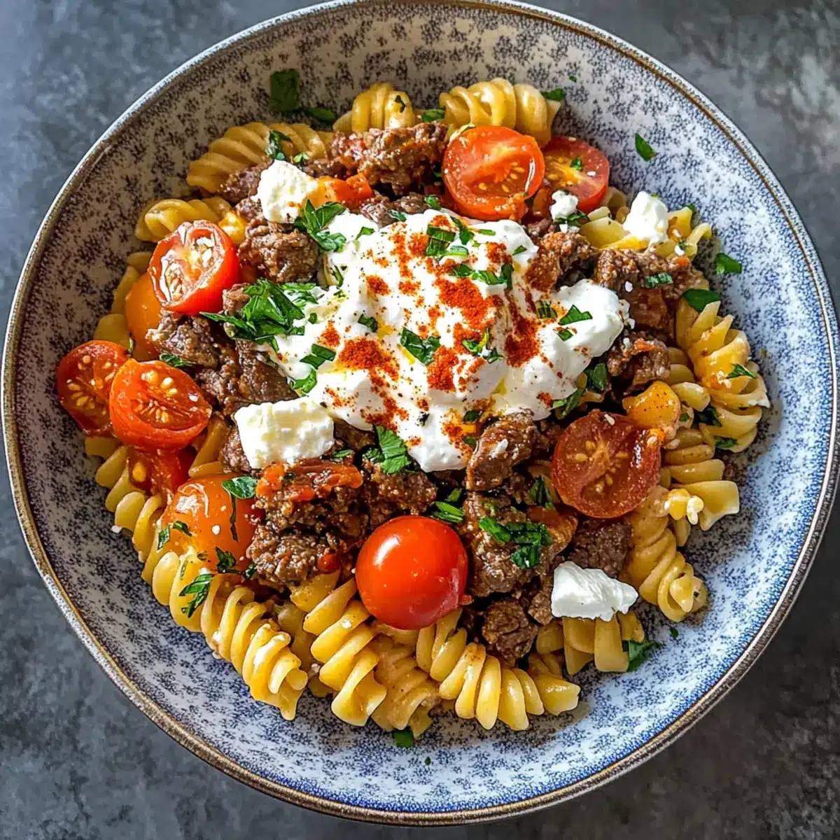 türkische Pasta
