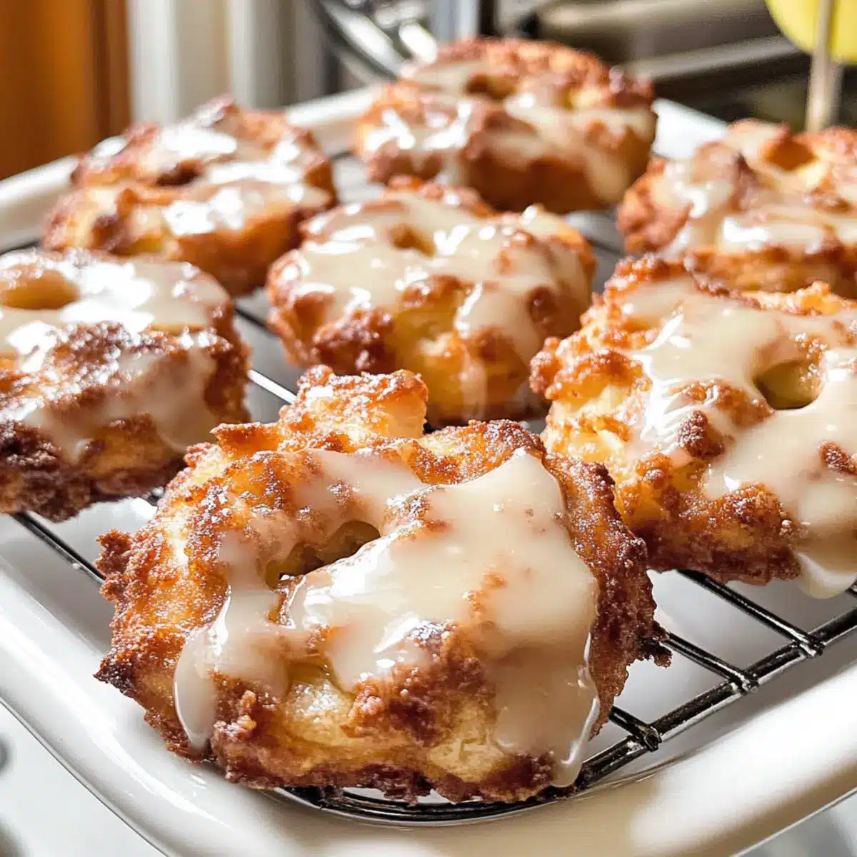 Mandelmehl Apfelküchlein