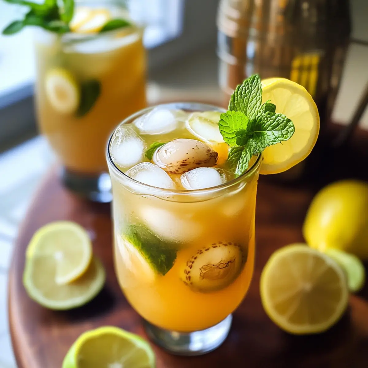 Bester Lychee-Eistee