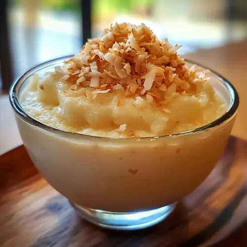 Brasilianischer Kokospudding