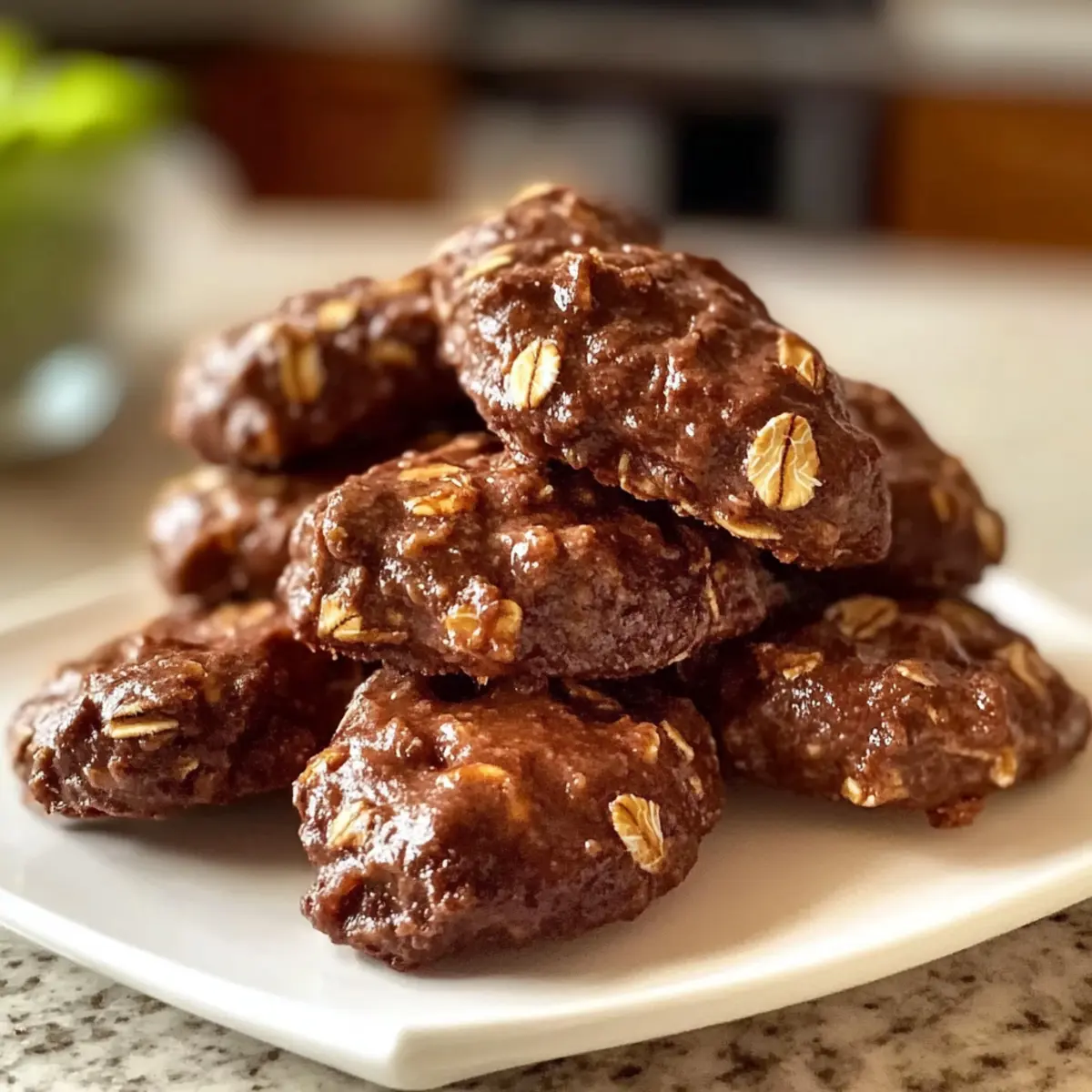 Brauner Zucker Speck umwickelt