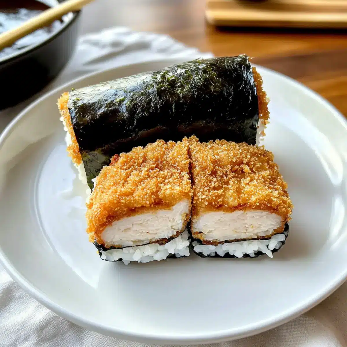 Hähnchen Katsu Musubi