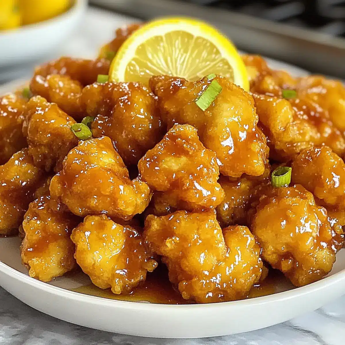 Chinesisches Zitronenhühnchen