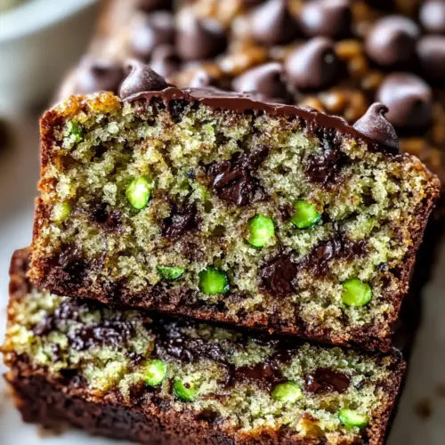 Schokoladenstückchen-Zucchini-Brot