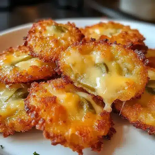 Knusprige Gurkenkäsebissen