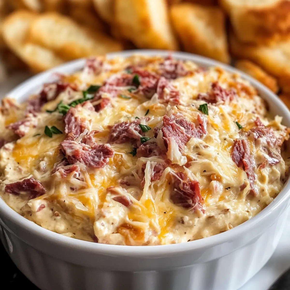 Crockpot Reuben Dip Crockpot Reuben Dip