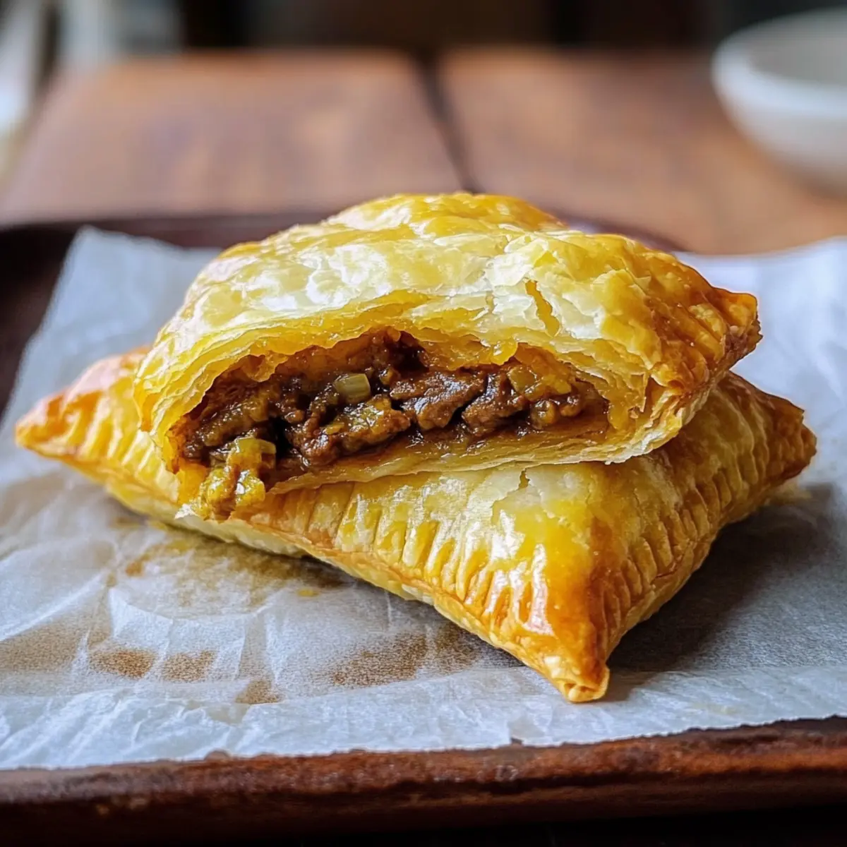 Curryblätter mit Rindfleisch