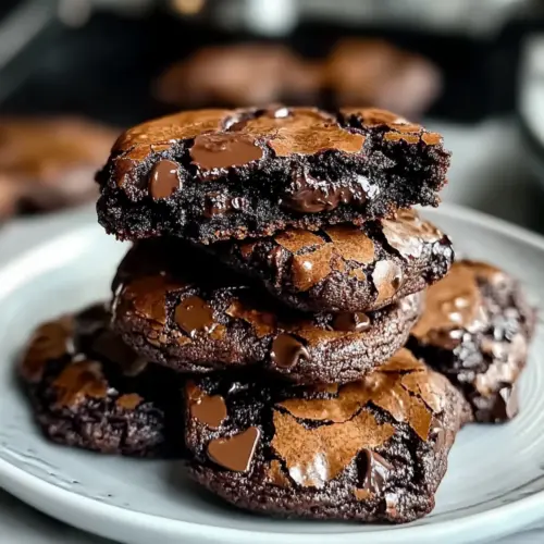 Schokoladig-klebrige Brookies