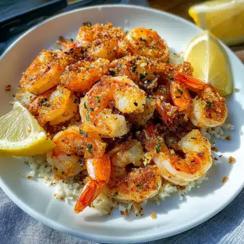 Hawaiian Knoblauchcrevetten
