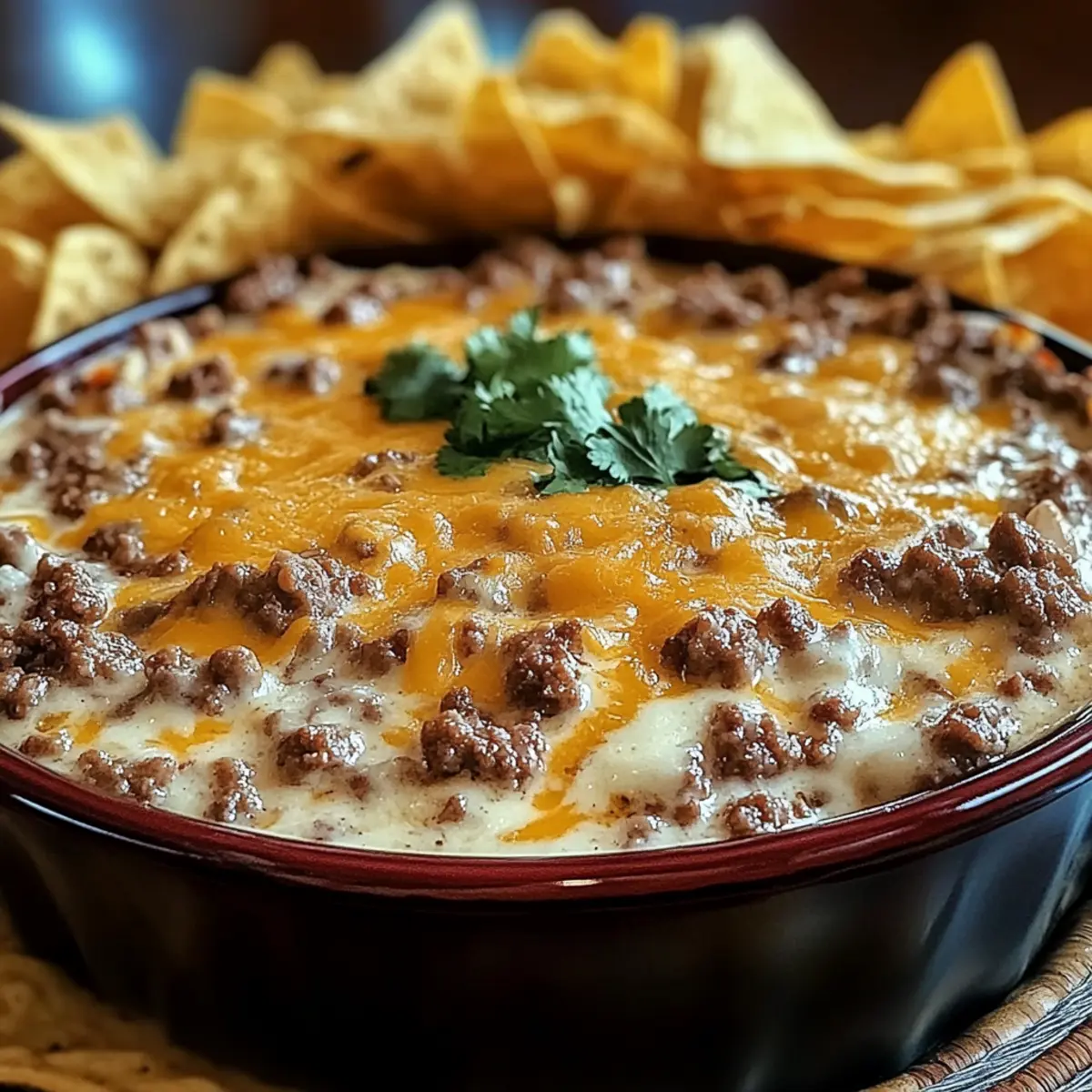 Fleischiger Texas Müll-Dip