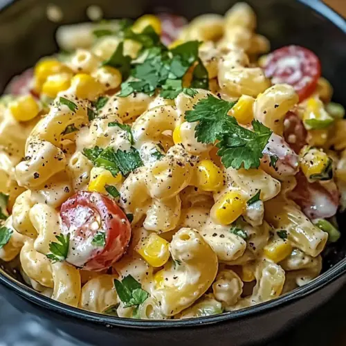 Mexikanische Straßenmaiskostpasta