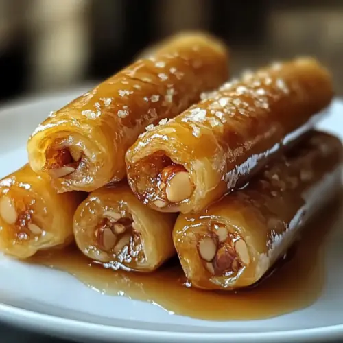 marokkanische Honig-Mandel-Zigarren