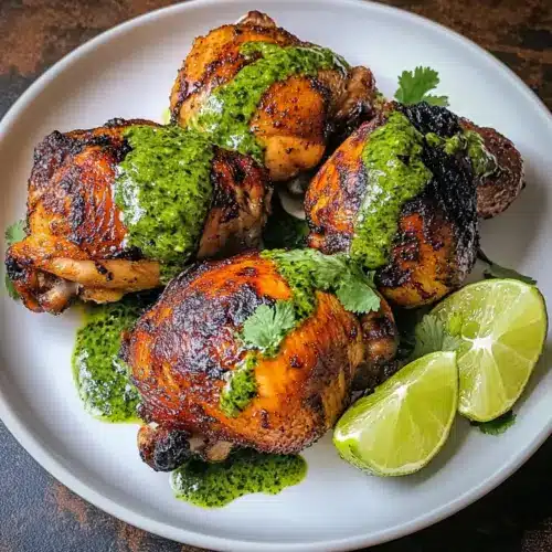 Pollo a la Brasa mit Koriandersauce
