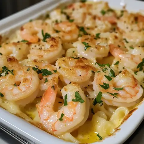Garnelen Scampi Pasta
