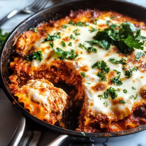 Pfannenlasagne