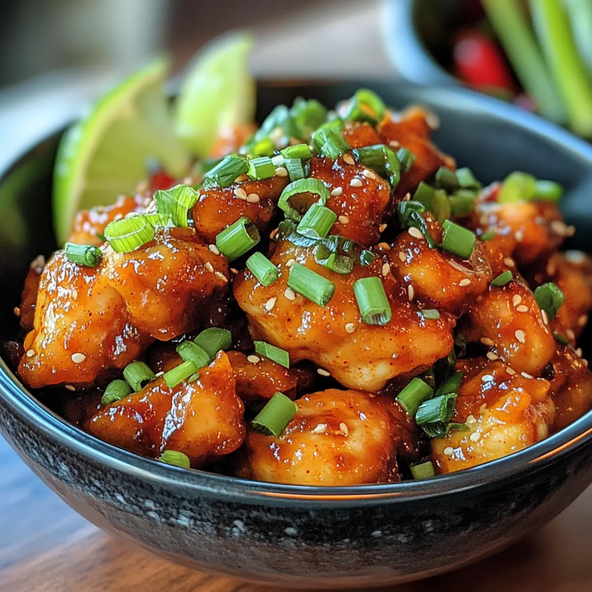 Thaiknospeise Chili Hähnchen